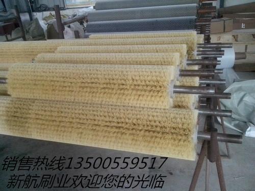 供應(yīng)螺旋型果蔬清洗毛刷毛刷輥