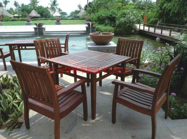 供應(yīng)木制品休閑桌椅,碳化木木制品休閑桌椅,廣西木制品休閑桌椅廠家