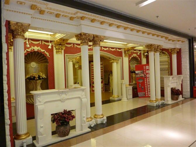 酒店貼金施工圖片