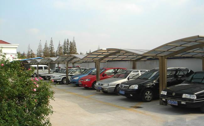汽車車棚圖片/汽車車棚樣板圖 (2)