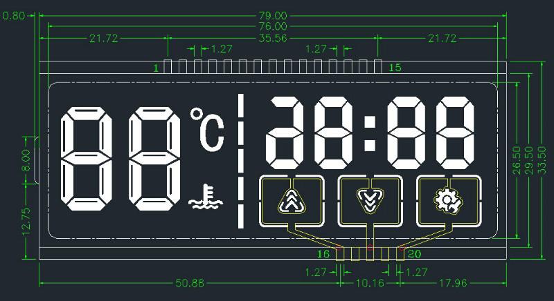 供應(yīng)控制板液晶顯示屏