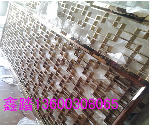 供應(yīng)磨砂香檳金屏風(fēng)