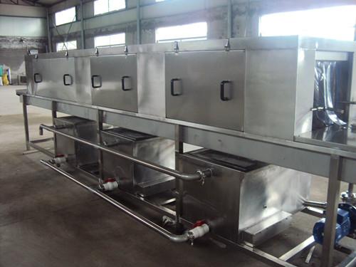 肉類筐子清洗機圖片