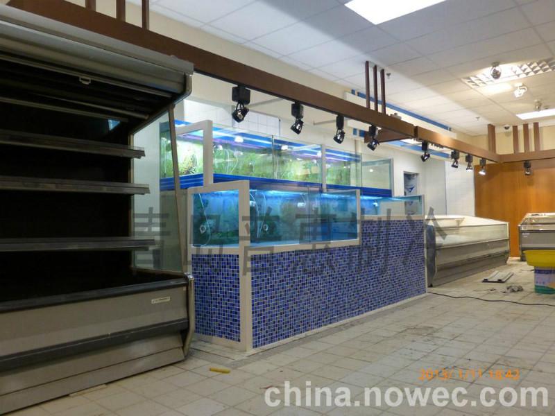 供應(yīng)青島魚缸定做