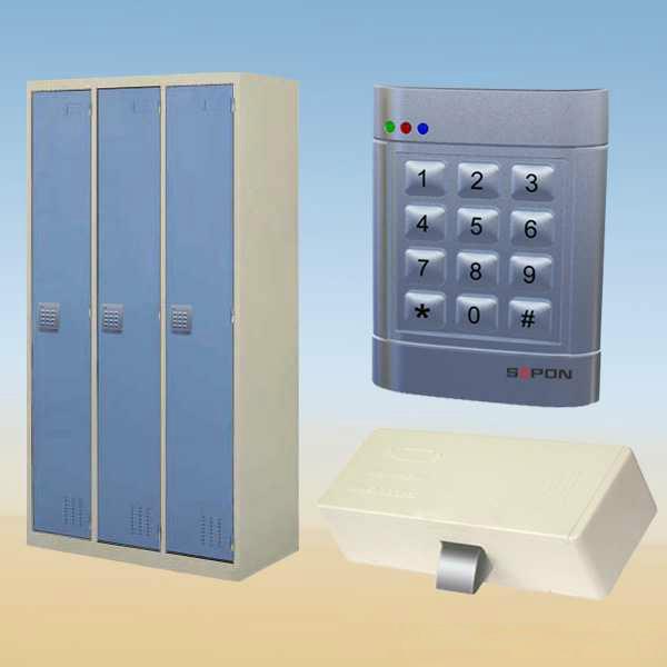 澠池電子存包柜圖片