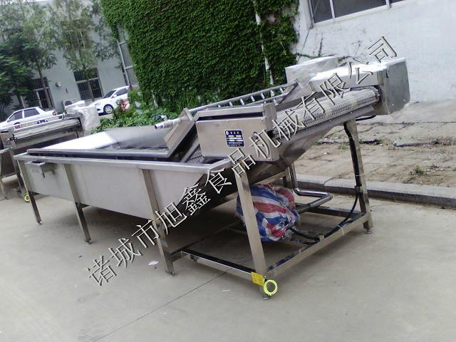 供應旭鑫牌小型蔬菜清洗機