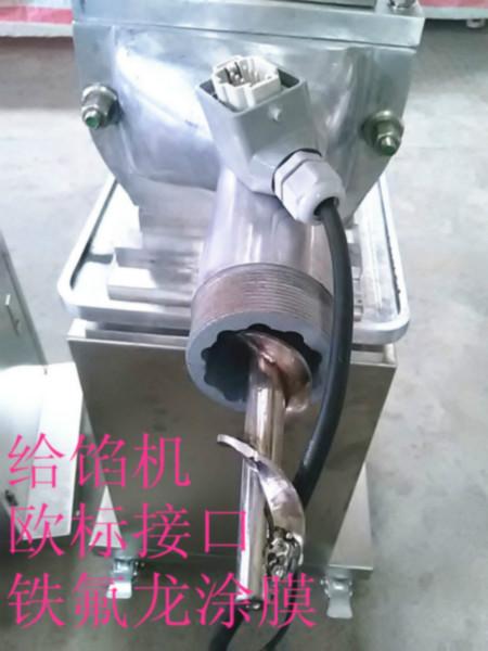 供應(yīng)全不銹鋼臥式給餡機 專業(yè)生產(chǎn)自動擺盤機、面包機、酥餅機、拍扁機
