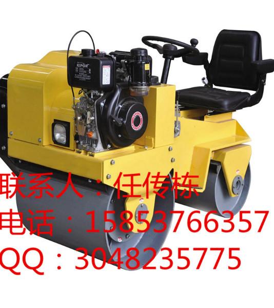 小型座駕式壓路機方向盤壓路機圖片