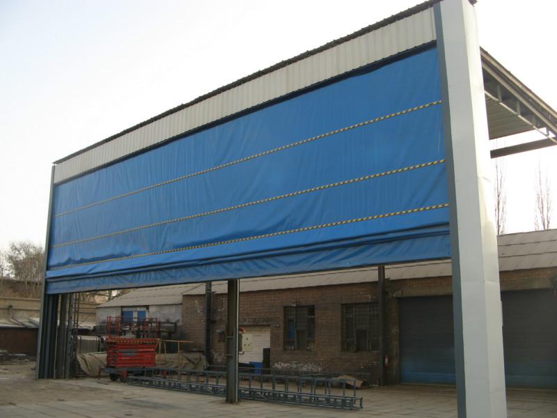 供應(yīng)榆林市北斗門業(yè)柔性提升門