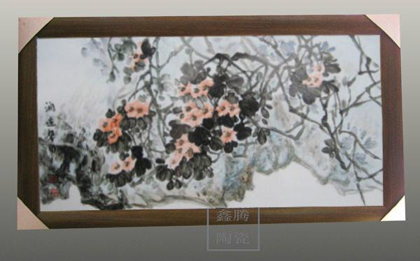 供應(yīng)*粉彩瓷板畫(huà)-手繪紀(jì)念品，*裝飾物