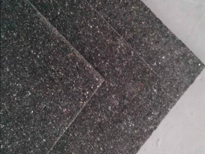 供應(yīng)橡膠顆粒樓板隔音減震墊，KTV樓板隔音墊，5mm隔音減震墊