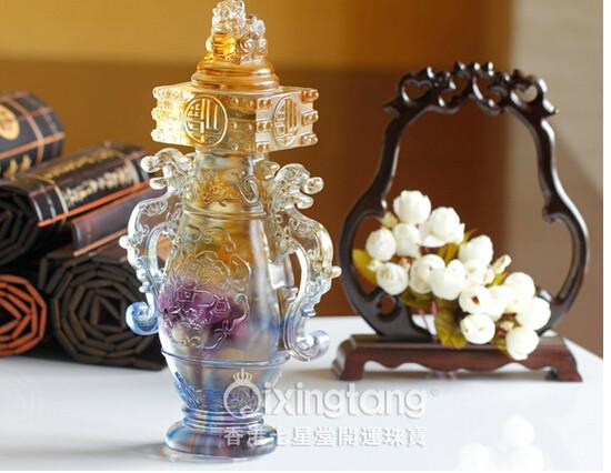 供應(yīng)家居*琉璃擺件霸王貔貅鼎