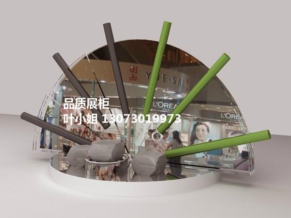 供应眉笔展架 订做眉笔亚克力展示架 有机产品展示 品质展示图片