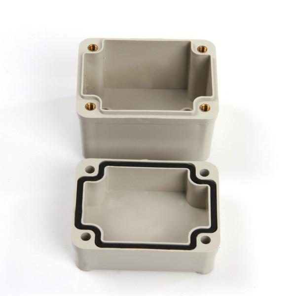 供應(yīng)506555不銹鋼螺絲塑料防水盒 50*65*55塑料防水盒