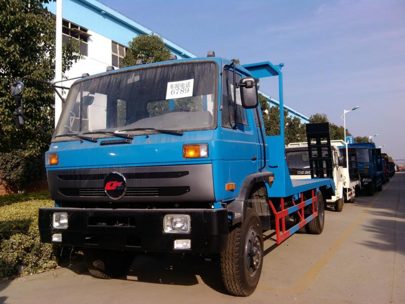 楚風單橋隨車吊平板運輸車圖片