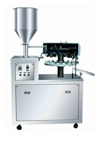 鋁管灌裝封尾機圖片