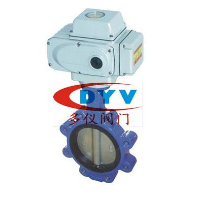 電動(dòng)對(duì)夾式軟密封蝶閥圖片