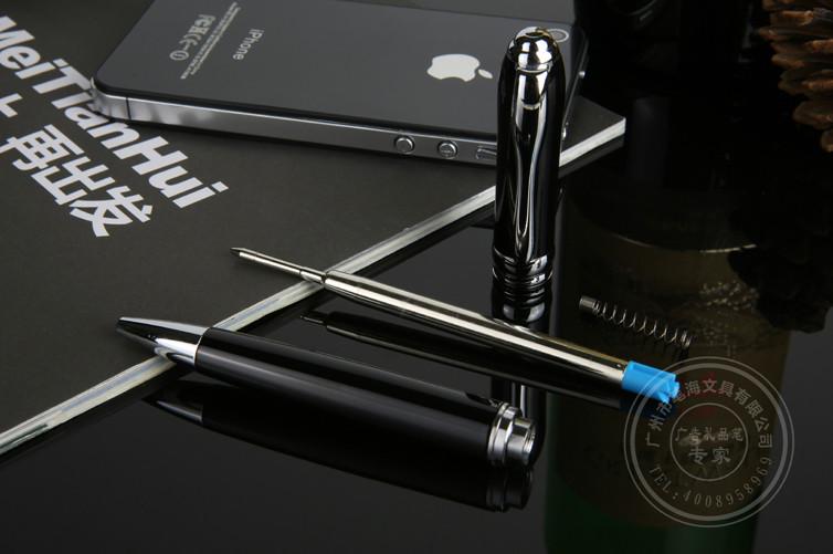 供應訂做LOGO宣傳金屬圓珠筆廠家