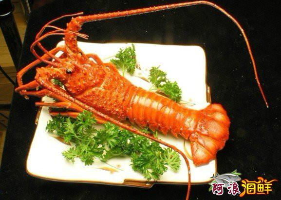清蒸青龍三亞海鮮加工圖片