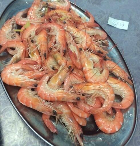 基围虾白灼虾