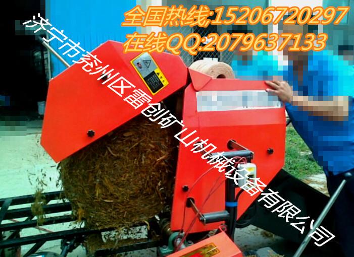 青儲(chǔ)飼料秸稈打捆機(jī)包膜機(jī)視頻圖片