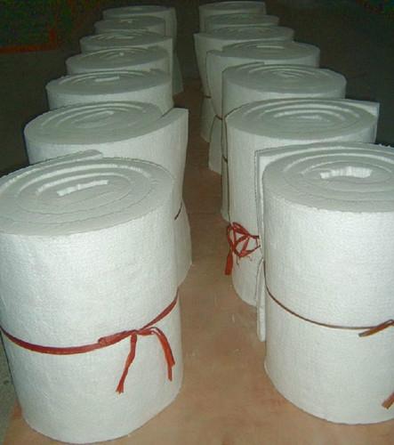 供應(yīng)山東磚窯施工改造保溫硅酸鋁纖維甩絲毯陶瓷纖維毯