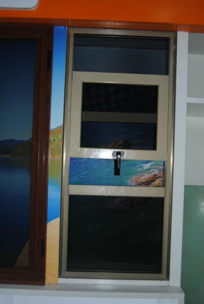 供應(yīng)帶彈簧上下三趟紗窗金剛網(wǎng)上下趟窗防蚊紗窗