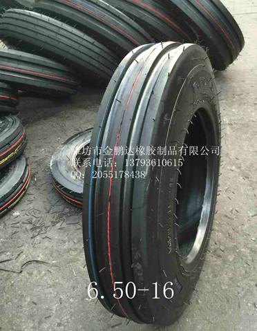 6.50-16拖拉機(jī)前輪導(dǎo)向輪胎圖片