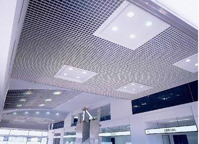 供應(yīng)鋁天花、、鋁格柵天花、鋁掛片（葉片）天花、組合天花、 造型天花