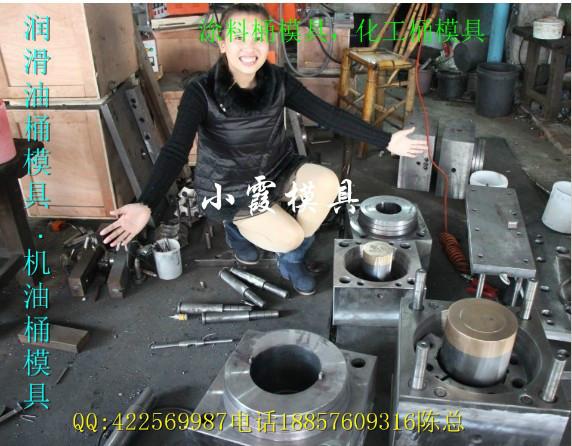 供應(yīng)臺州注射模具5L涂料桶塑膠模具