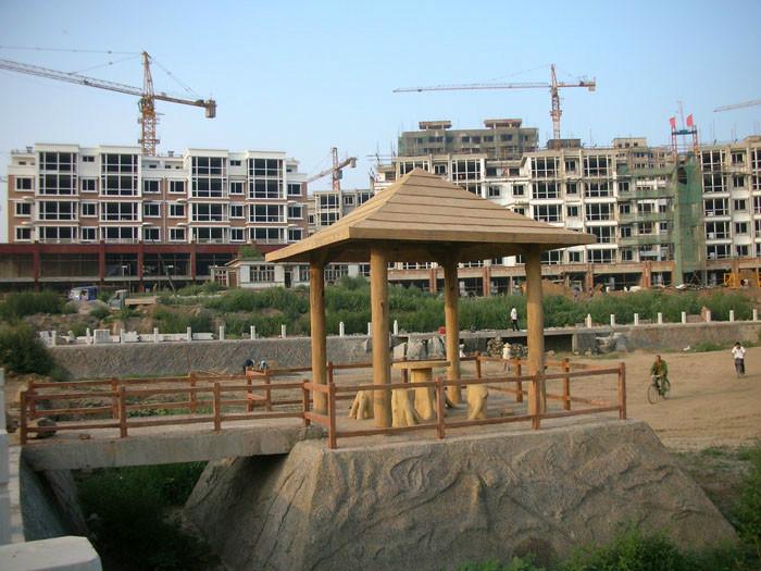 供應(yīng)用于生態(tài)景觀建設(shè)|采摘園游廊的保定市淶源生態(tài)園景觀 游樂場施工，唐縣怡景建材銷售有限公司專業(yè)游樂場施工
