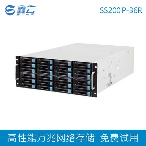 鑫云36盤位萬兆網(wǎng)絡(luò)存儲圖片