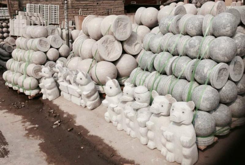 供應石材圓球批發(fā),灰麻石圓球，麻花石圓球