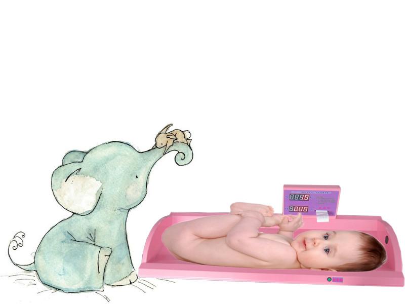 供應超聲波嬰幼兒身高體重測量儀 兒童身高體重測量儀 折疊式身高體重秤