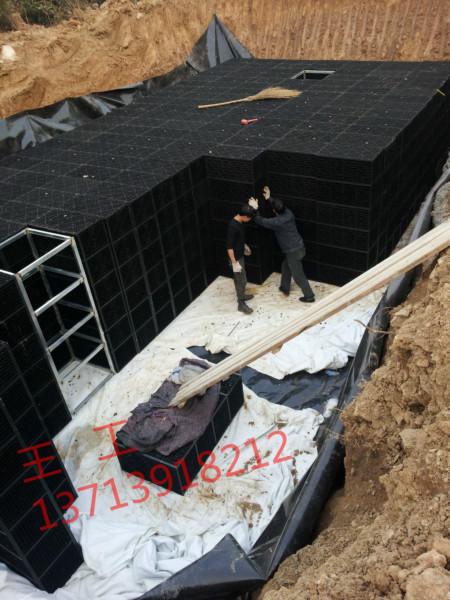 云南地區(qū)道路用PP雨水利用模塊圖片