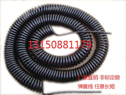 供應7芯0.75平方的設備用彈簧線寶贏廠家直銷【螺旋線7芯0.5平方】