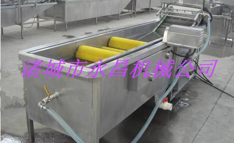 供應(yīng)200型蔬菜全自動清洗機，蕓豆油菜清洗流水設(shè)備，*第一。