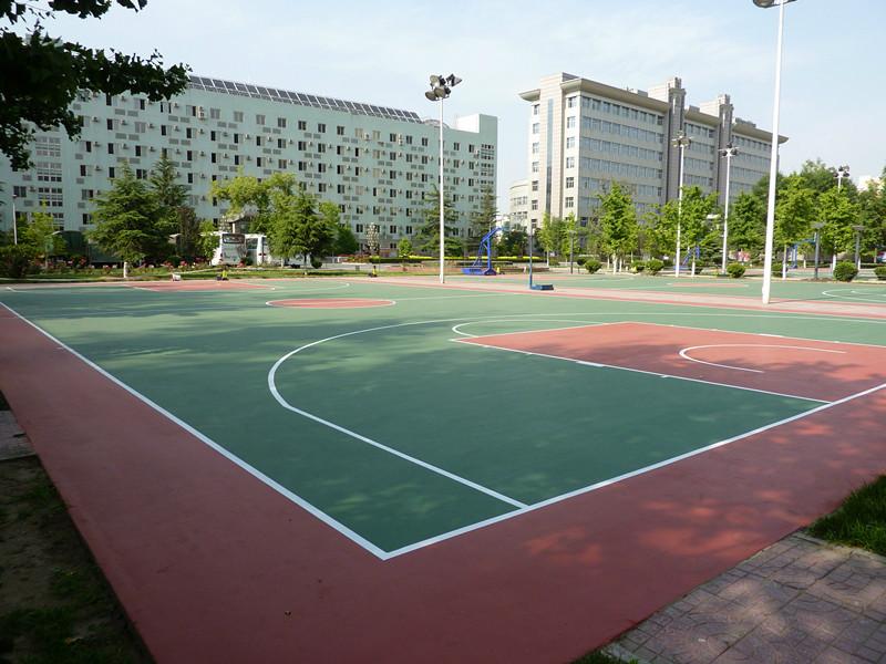 供應(yīng) 武漢市硅pu籃球場(chǎng)材料施工、復(fù)合型硅pu、SPU球場(chǎng)等！