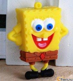 *供應(yīng)湖南海綿寶寶卡通雕塑報價電話