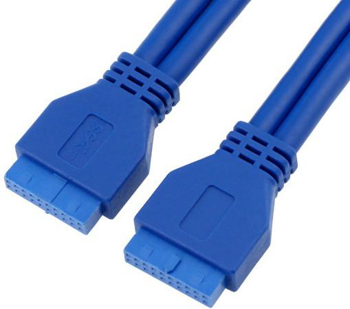 供应USB3.020PINF/F连接线，生产