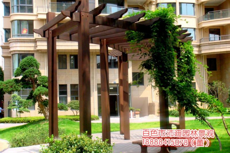 防腐木花架葡萄架圖片