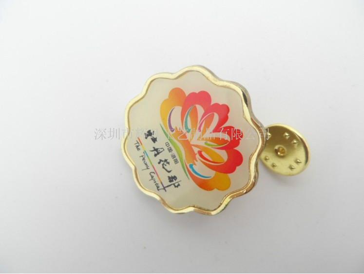 供應(yīng)徽章 廣州徽章廠 24K真金徽章 公司徽章制作