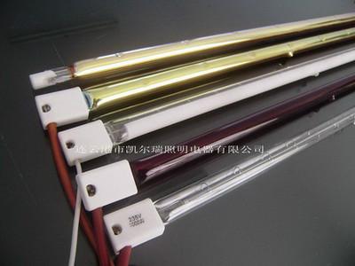 供應(yīng)220V1000W鍍金加熱管 紅寶石加熱管 半鍍白反射加熱管