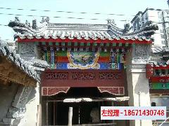 供應(yīng)彩繪仿古牌坊，彩繪仿古牌坊造價是多少，彩繪仿古牌坊建造公司