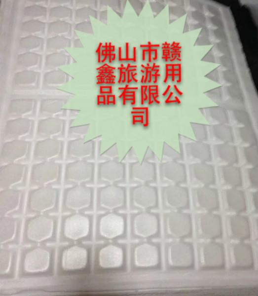 供應(yīng)環(huán)保PS發(fā)泡波浪板化妝品包裝托盤(pán)