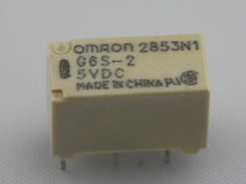 供应原装欧姆龙Omron信号继电器G6S-2F  DC5V