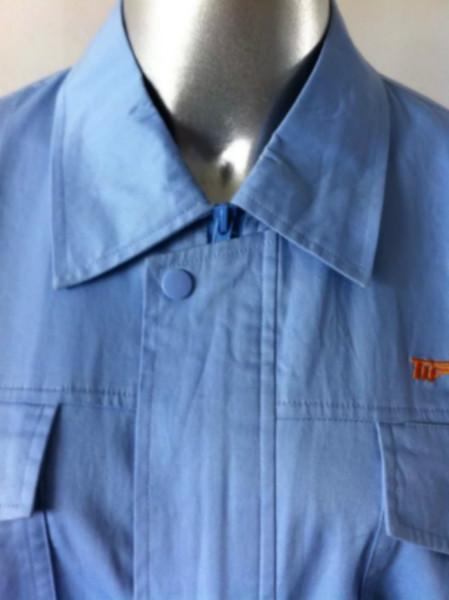 供應(yīng)松江工作服全棉制服HY29短袖工作服