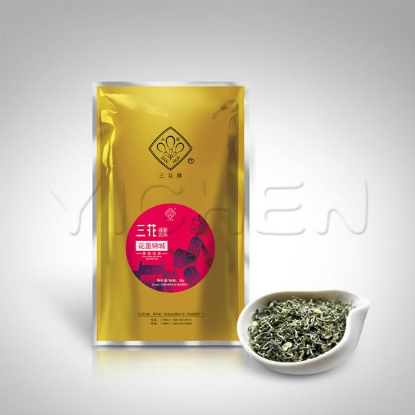 三花茶叶花重锦城老成都盖碗茶特图片